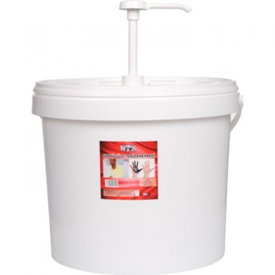 Pompalı Sanayi Tipi Granürlü ( Partüküllü) El Temizleme Sabunu (Kremi) 15 kg